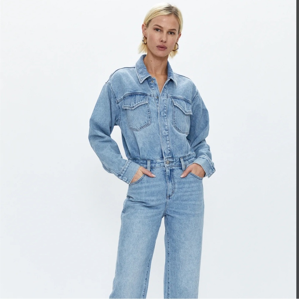 NEW!! PISTOLA nikkie jumpsuit in savoy NWT - Picture 7 of 8